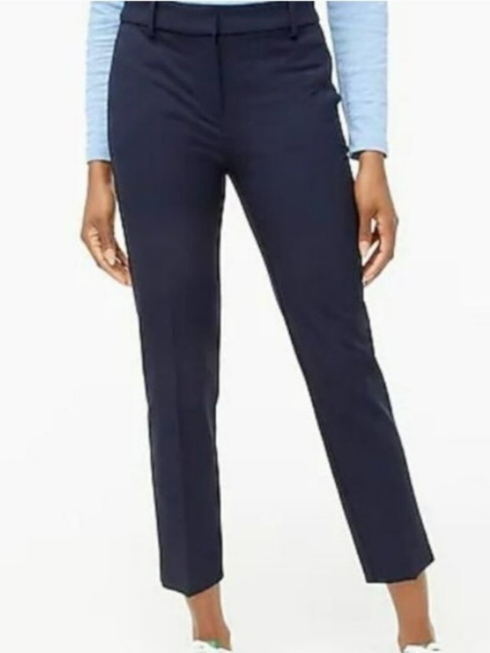 J Crew Factory Ruby Slim Cropped Stretch Twill Pants